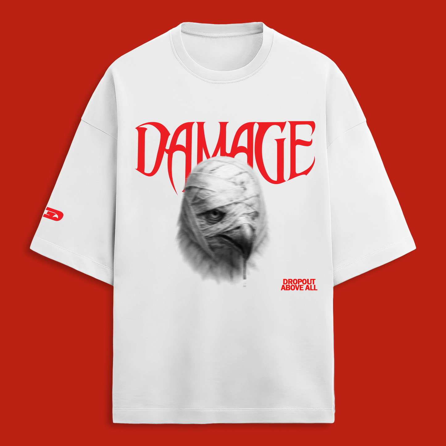 DAMAGE SERIES — OVERSIZED STREET T-SHIRT