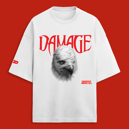 DAMAGE SERIES — OVERSIZED STREET T-SHIRT