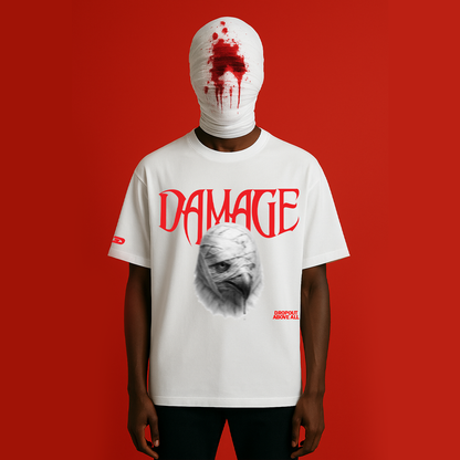 DAMAGE SERIES — OVERSIZED STREET T-SHIRT